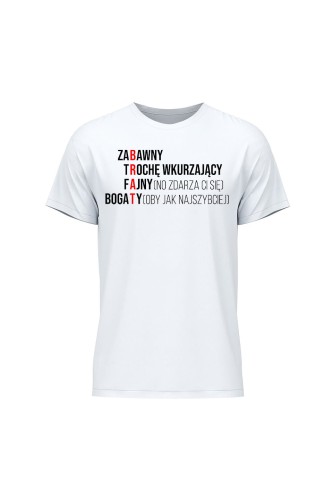 Koszulka męska Brat cechy krzyżówka