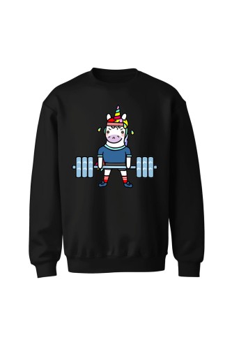 Bluza bez kaptura Jednorożec