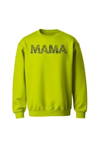 Bluza bez kaptura Napis mama