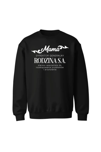 Bluza bez kaptura Mama dyrektor generalny