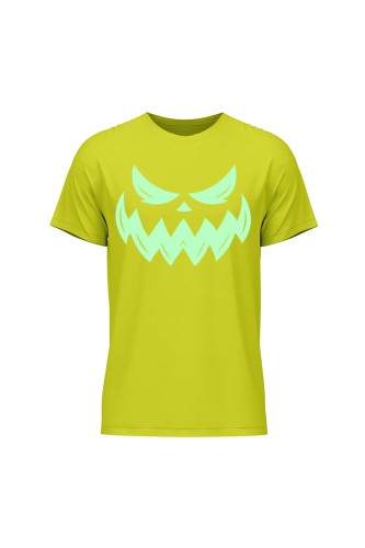 Koszulka męska Dynia przerażający uśmiech