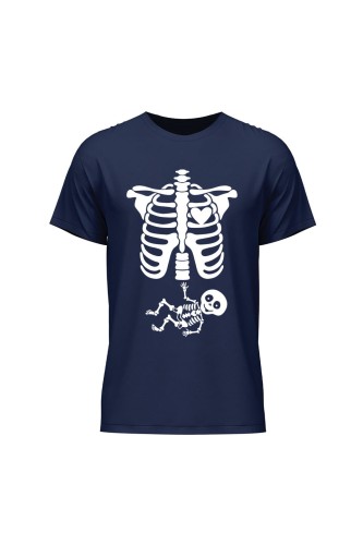 Koszulka męska Szkielet żebra serce
