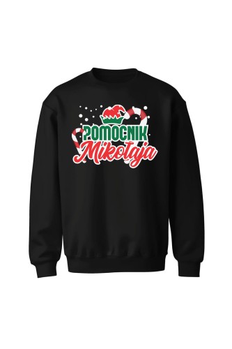 Bluza bez kaptura Pomocnik Mikołaja
