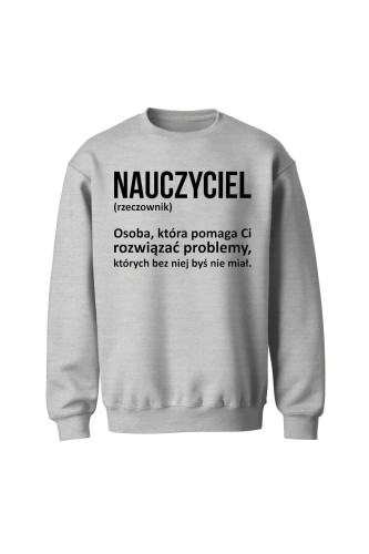 Bluza bez kaptura Nauczyciel rzeczownik