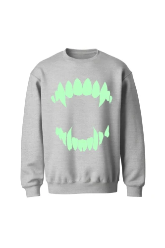 Bluza bez kaptura Zęby wampira