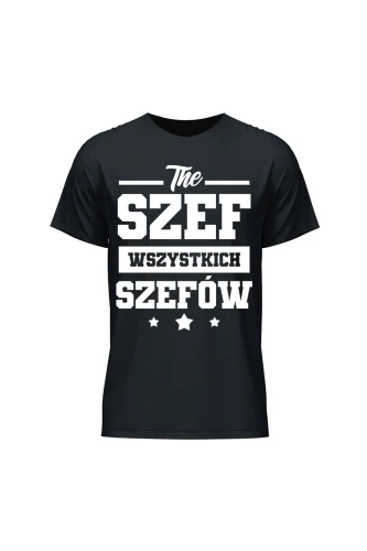 Koszulka męska The szef wszystkich szefów