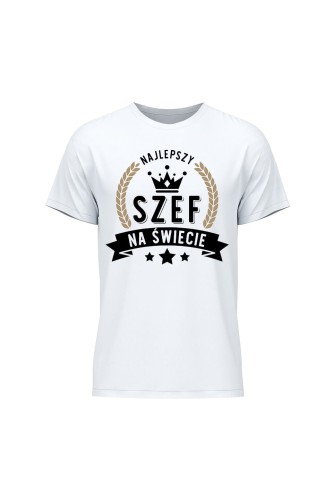 Koszulka męska Najlepszy szef na świecie