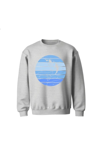Bluza dziecięca bez kaptura  z Rybą