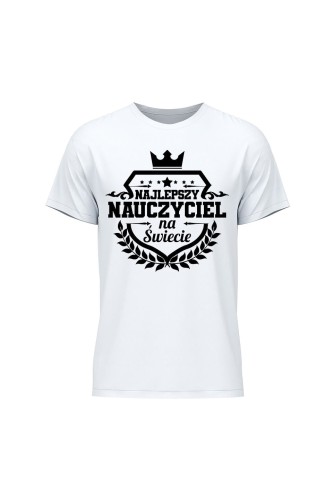 Koszulka męska Najlepsz nauczyciel na świecie