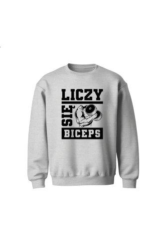 Bluza dziecięca bez kaptura Liczy się biceps