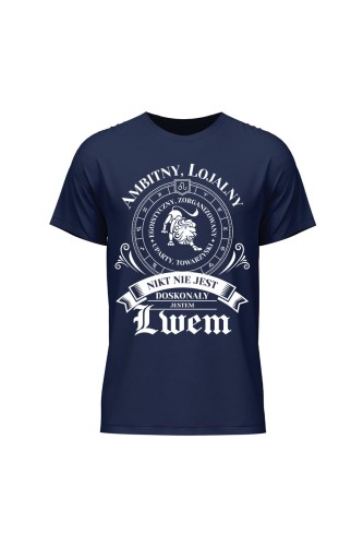 Koszulka męska NIkt nie jest doskonały jestem Lwem