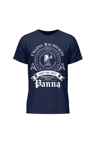 Koszulka męska Nikt nie jest doskonały jestem Panną