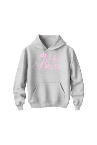 Bluza dziecięca z kapturem Girl Boss