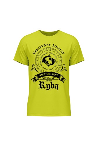 Koszulka męska Nikt nie jest doskonały jestem Rybą