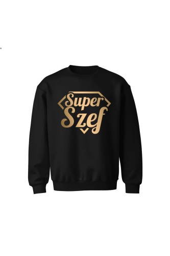 Bluza dziecięca bez kaptura Super szef