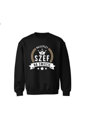 Bluza dziecięca bez kaptura Najlepszy szef na świecie
