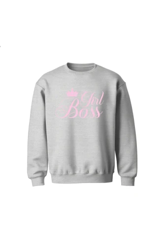 Bluza dziecięca bez kaptura Girl Boss