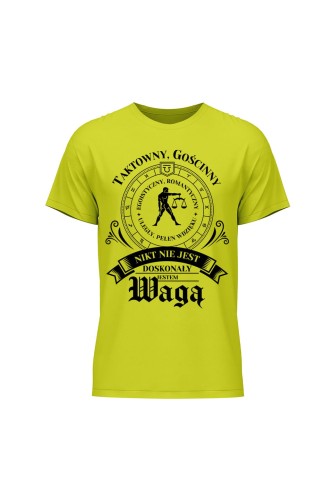 Koszulka męska Nikt nie jest doskonały jestem Wagą