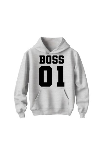 Bluza dziecięca z kapturem Boss 01