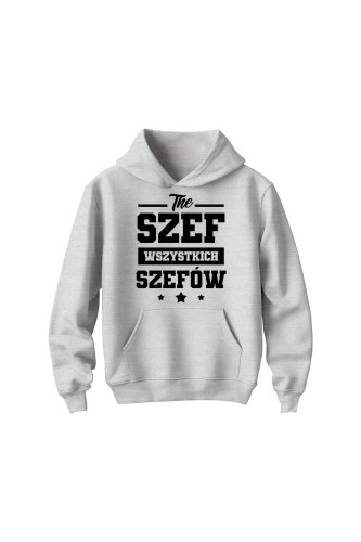 Bluza dziecięca z kapturem The szef wszystkich szefów