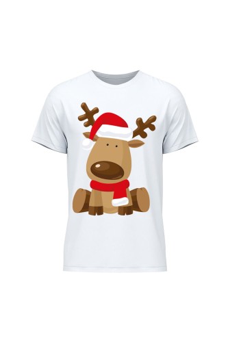 Koszulka męska Słodki Baby Renifer