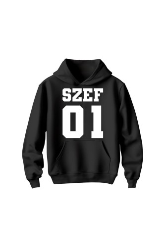 Bluza dziecięca z kapturem Szef 01