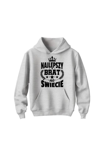 Bluza dziecięca z kapturem Najlepszy brat na świecie