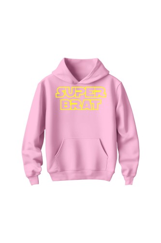Bluza dziecięca z kapturem Super brat