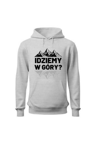 Bluza męska z kapturem Idziemy w góry