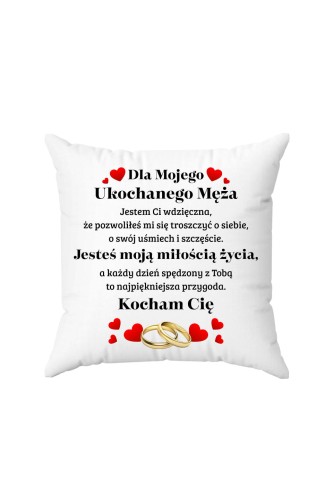Poduszka Dla mojego Ukochanego Męża 