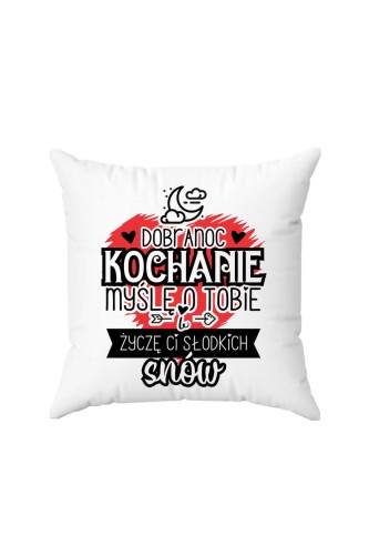 Poduszka Dobranoc kochanie