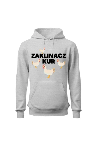 Bluza męska z kapturem Zaklinacz kur