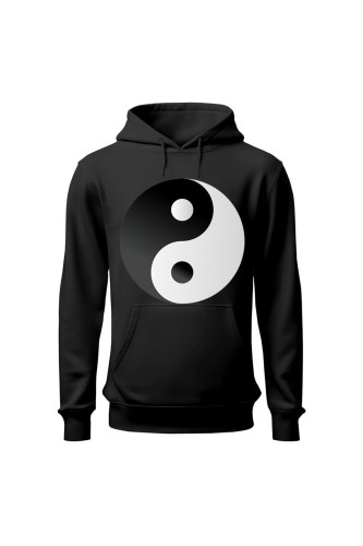 Bluza męska z kapturem Symbol Yin Yang
