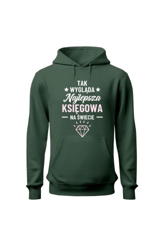 Bluza męska z kapturem Tak wygląda najlepsza księgowa