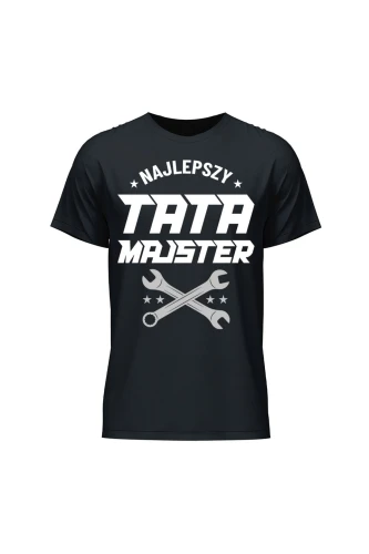Koszulka męska Najlepszy tata majster