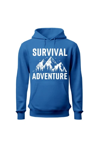 Bluza męska z kapturem Survival Adventure