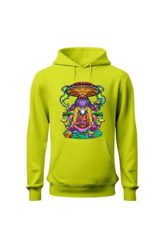 Bluza męska z kapturem Psychedelic Mushroom