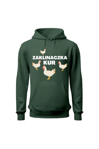 Bluza damska z kapturem Zaklinaczka kur