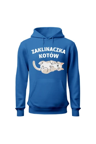Bluza damska z kapturem Zaklinaczka kotów