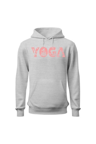 Bluza damska z kapturem Yoga Napis