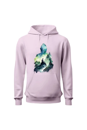 Bluza damska z kapturem Buddyzm Medytacja