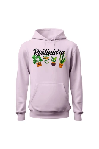 Bluza damska z kapturem Rośliniara