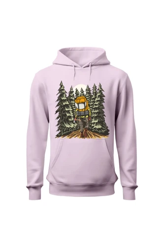 Bluza damska z kapturem W lesie