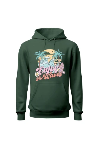 Bluza damska z  kapturem Enjoy the waves