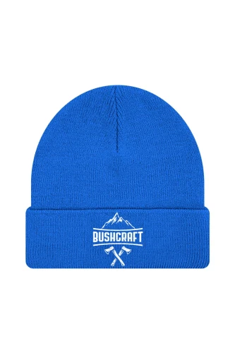 Czapka zimowa Bushcraft napis