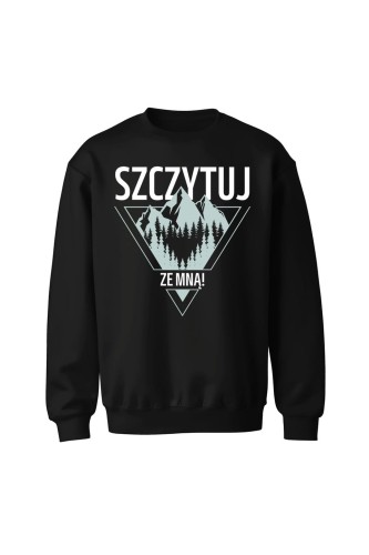 Bluza bez kaptura Szczytuj ze mną