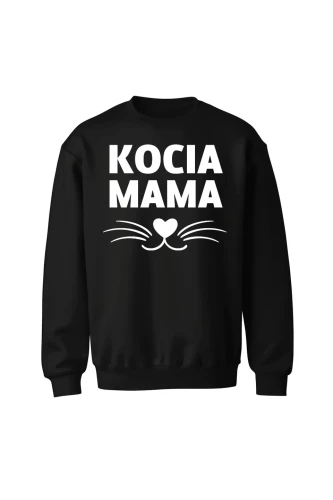 Bluza bez kaptura Kocia mama