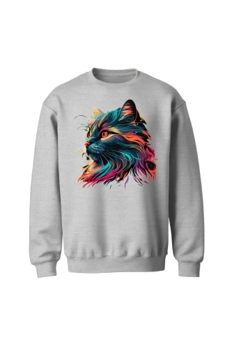 Bluza bez kaptura Majestatyczny kot
