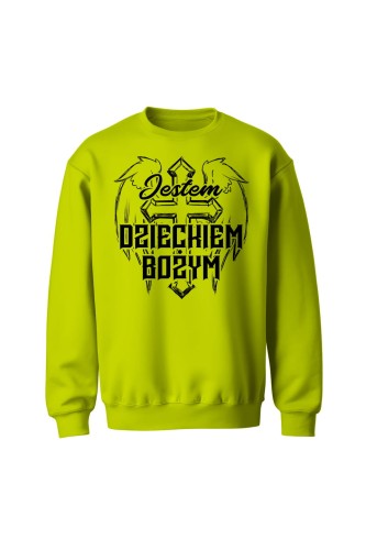 Bluza bez kaptura Jestem Dzieckiem Bożym