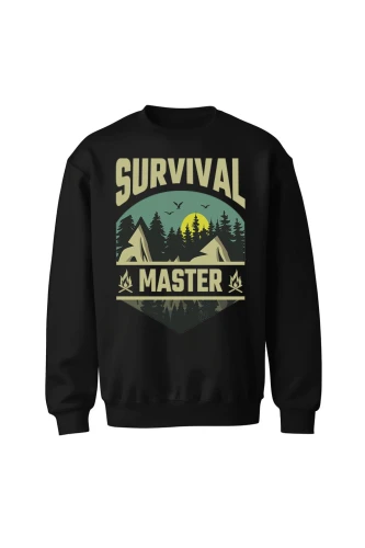 Bluza bez kaptura Survival Master